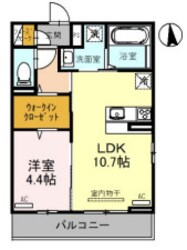 仮称D-ROOM柏田西１丁目PJ　D号地の物件間取画像